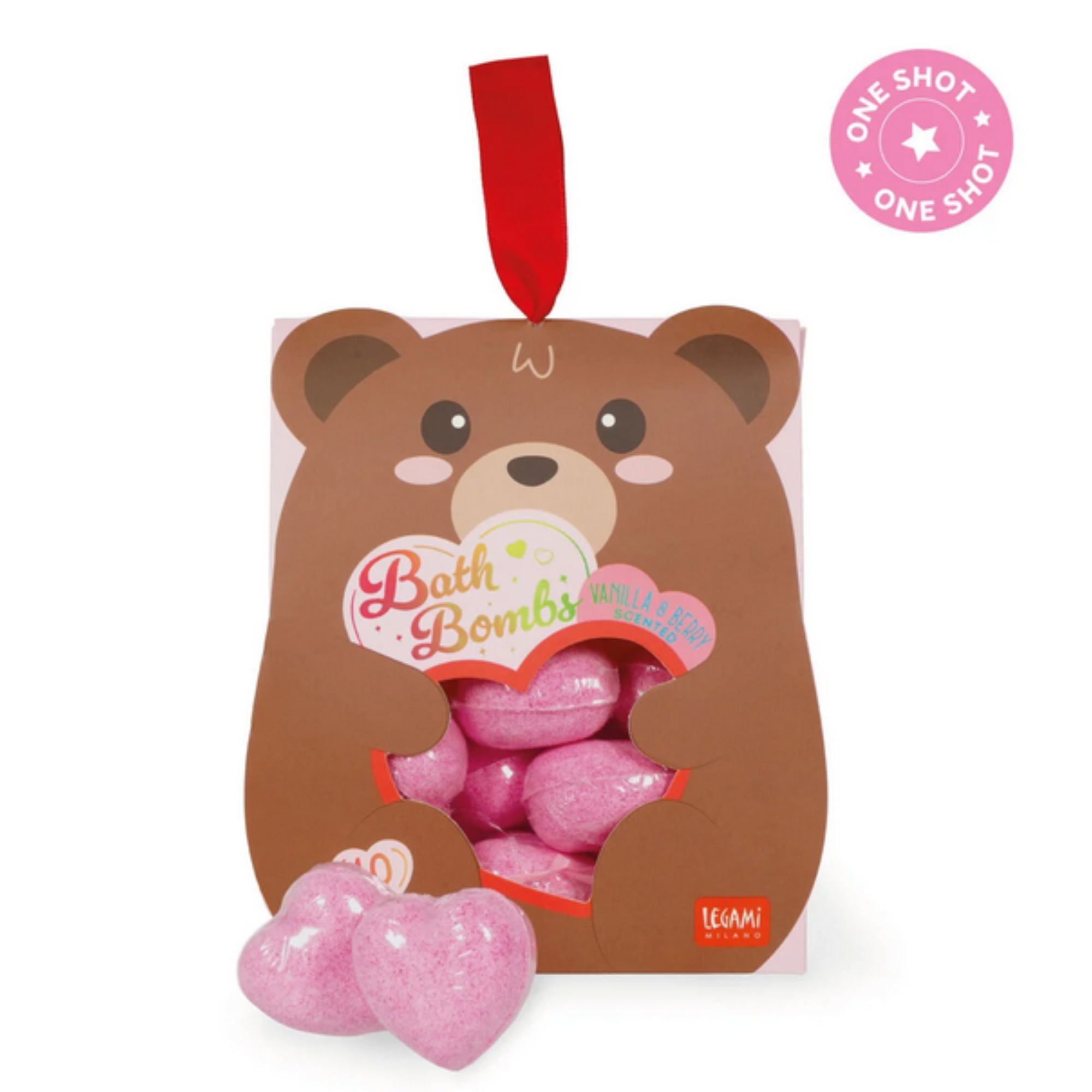 Set 10 Bombe da Bagno Effervescenti - Bath Bombs - Legami San Valentino