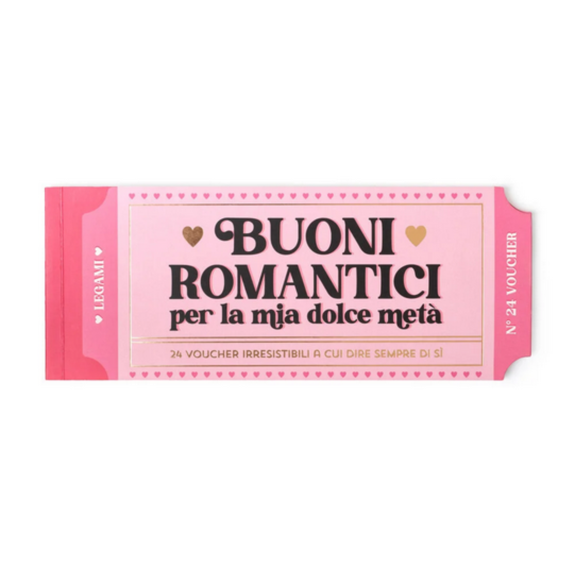 Blocchetto 24 Voucher Romantici - Gift Vouchers - Legami San Valentino
