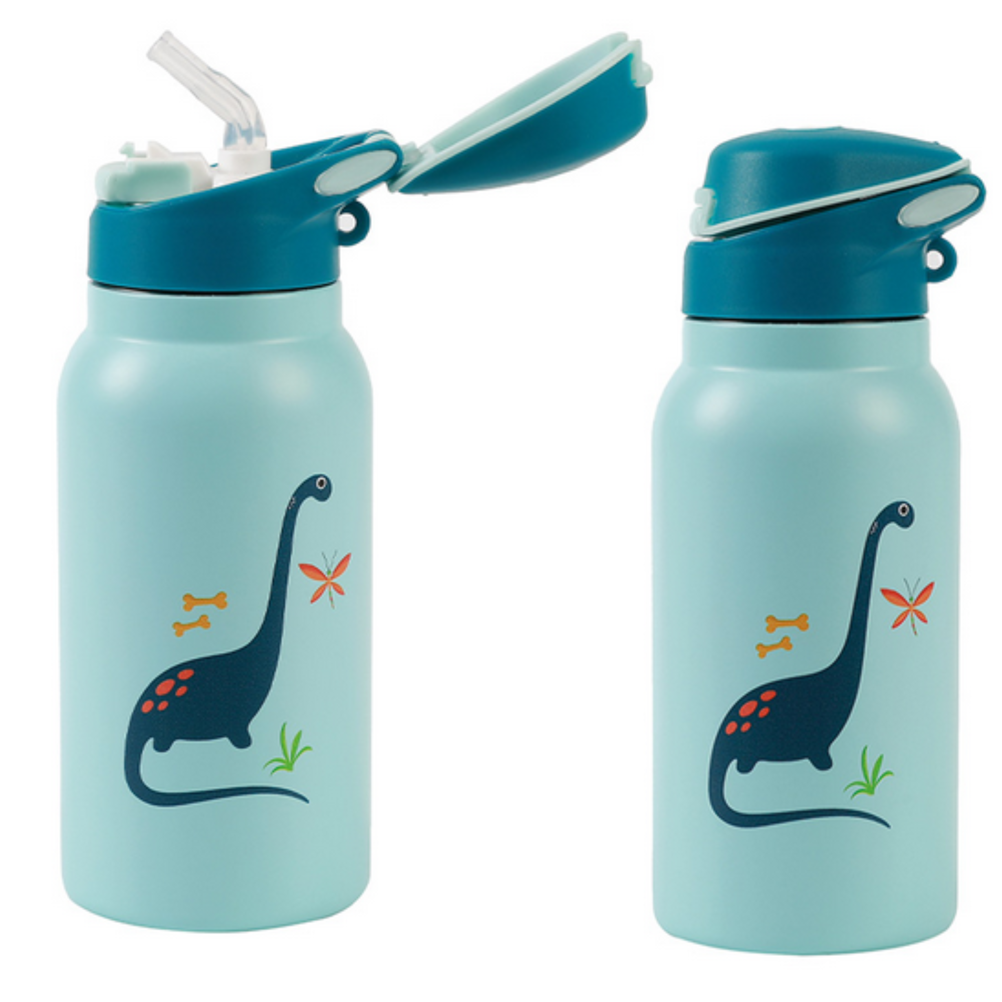 Borraccia Termica Itotal Dino Kids 350ml con Tappo Richiudibile