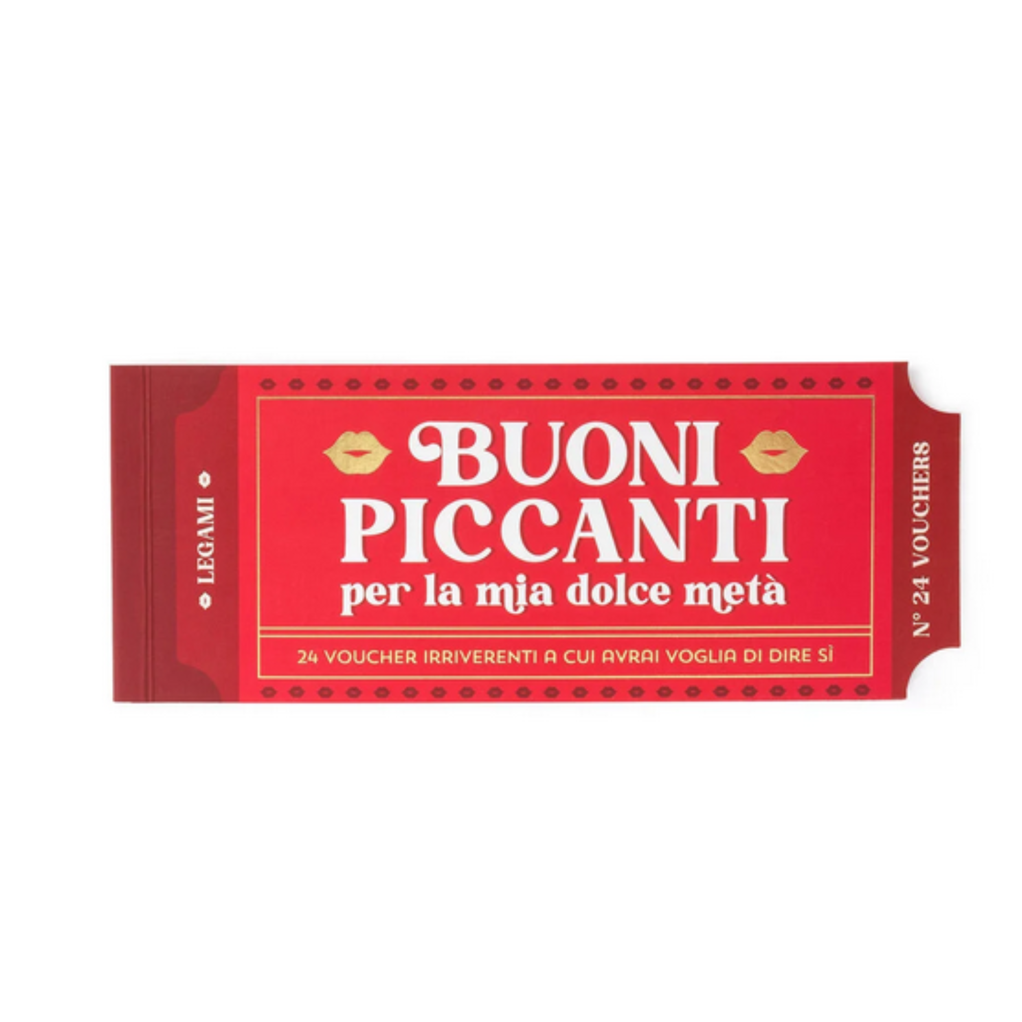 Blocchetto 24 Voucher Piccanti - Gift Vouchers - Legami San Valentino