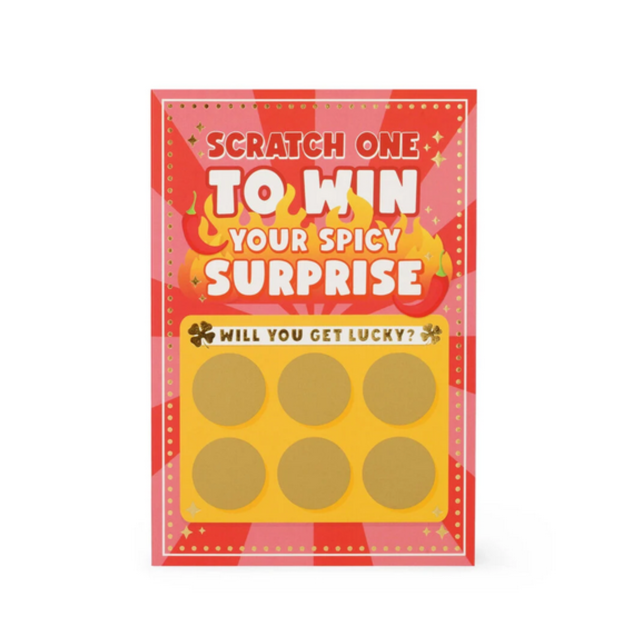 Biglietto d'Auguri Gratta e Vinci Piccante - Scratch-Off Card - Legami San Valentino