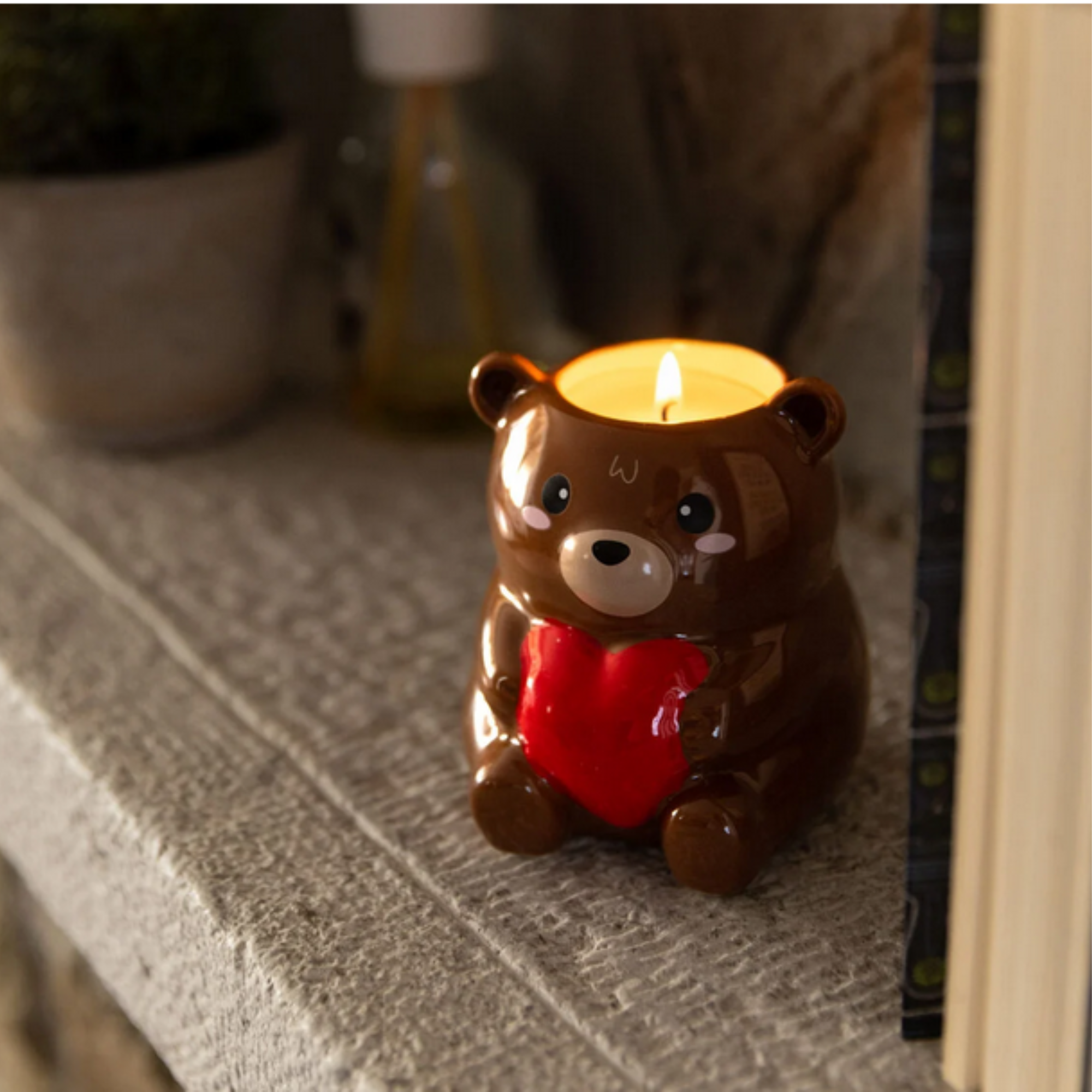 Candela Profumata Love is in the Air - Teddy Bear - Scented Candle - Legami San Valentino