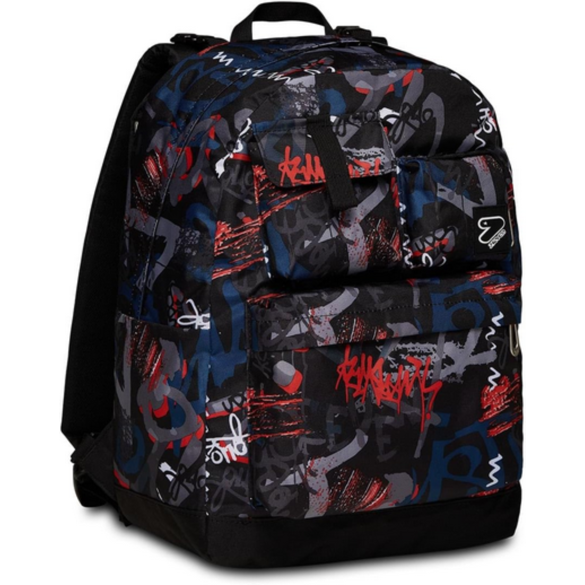 Seven Zaino Scuola Dual Detach, Grigio, Doppio Scomparto da 32 L boy
