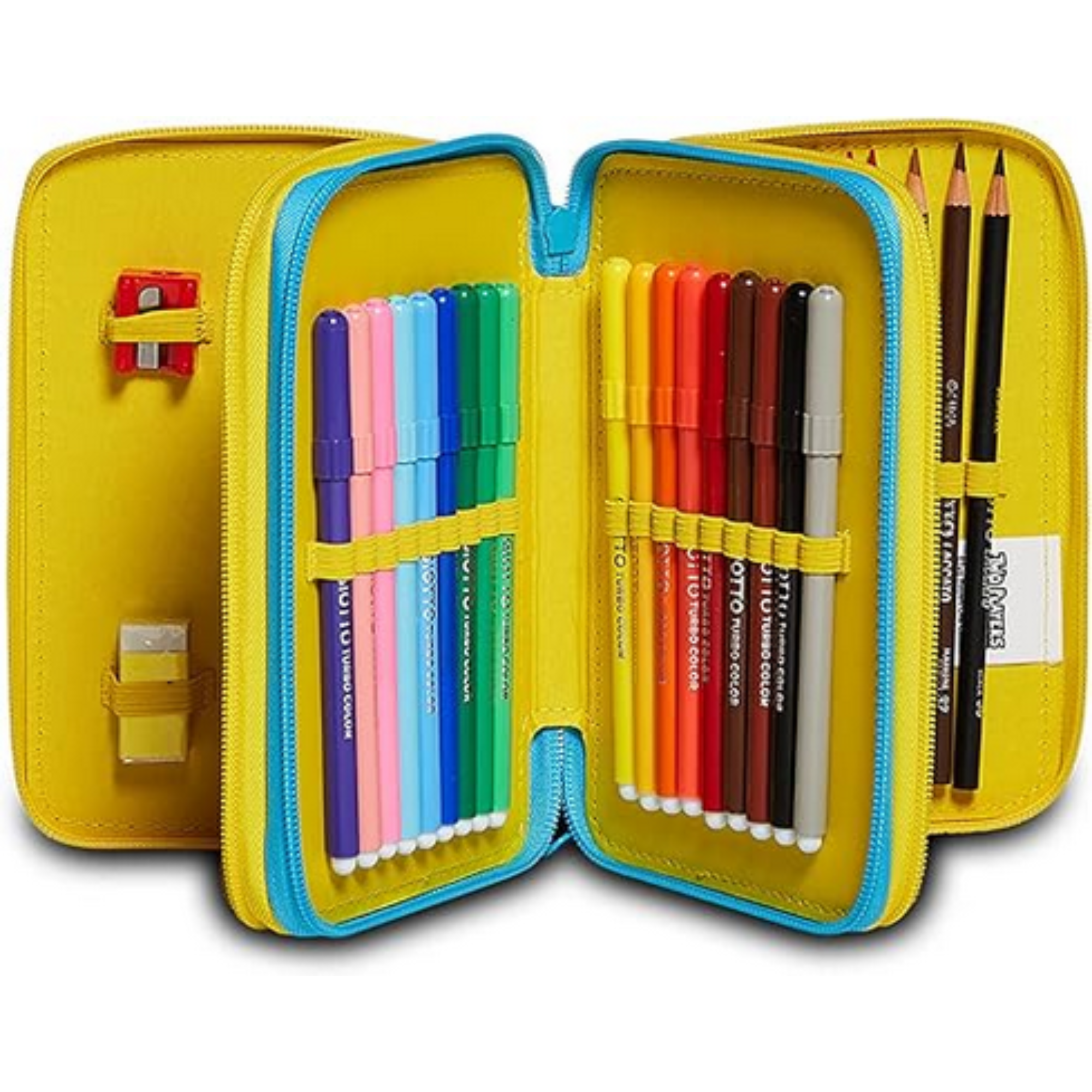 SEVEN Astuccio 3 ZIP Two Players One Console - Completo 43 Pezzi Gaming