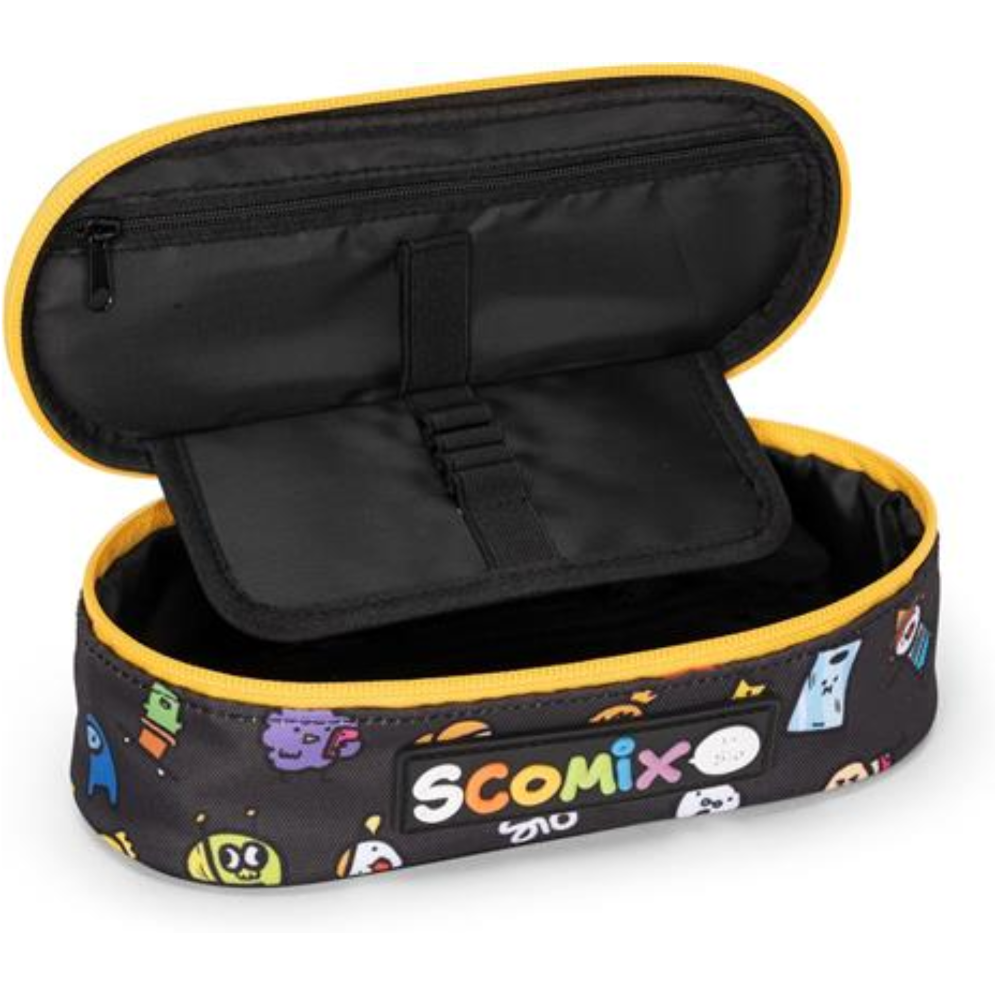 Astuccio Ovale Organizzato Allover Scomix