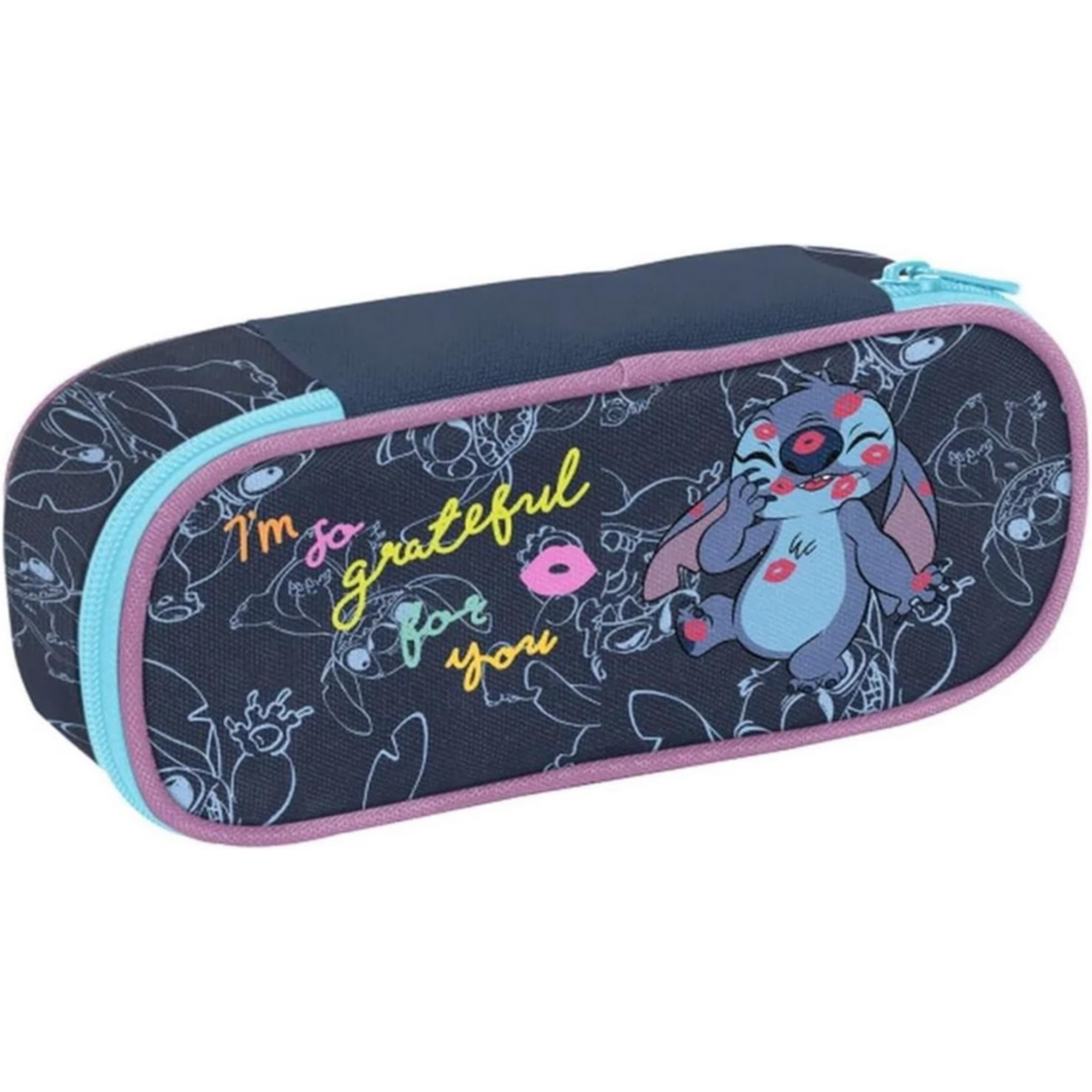 Seven BUSTINA ROUND PLUS LILO & STITCH astuccio vuoto