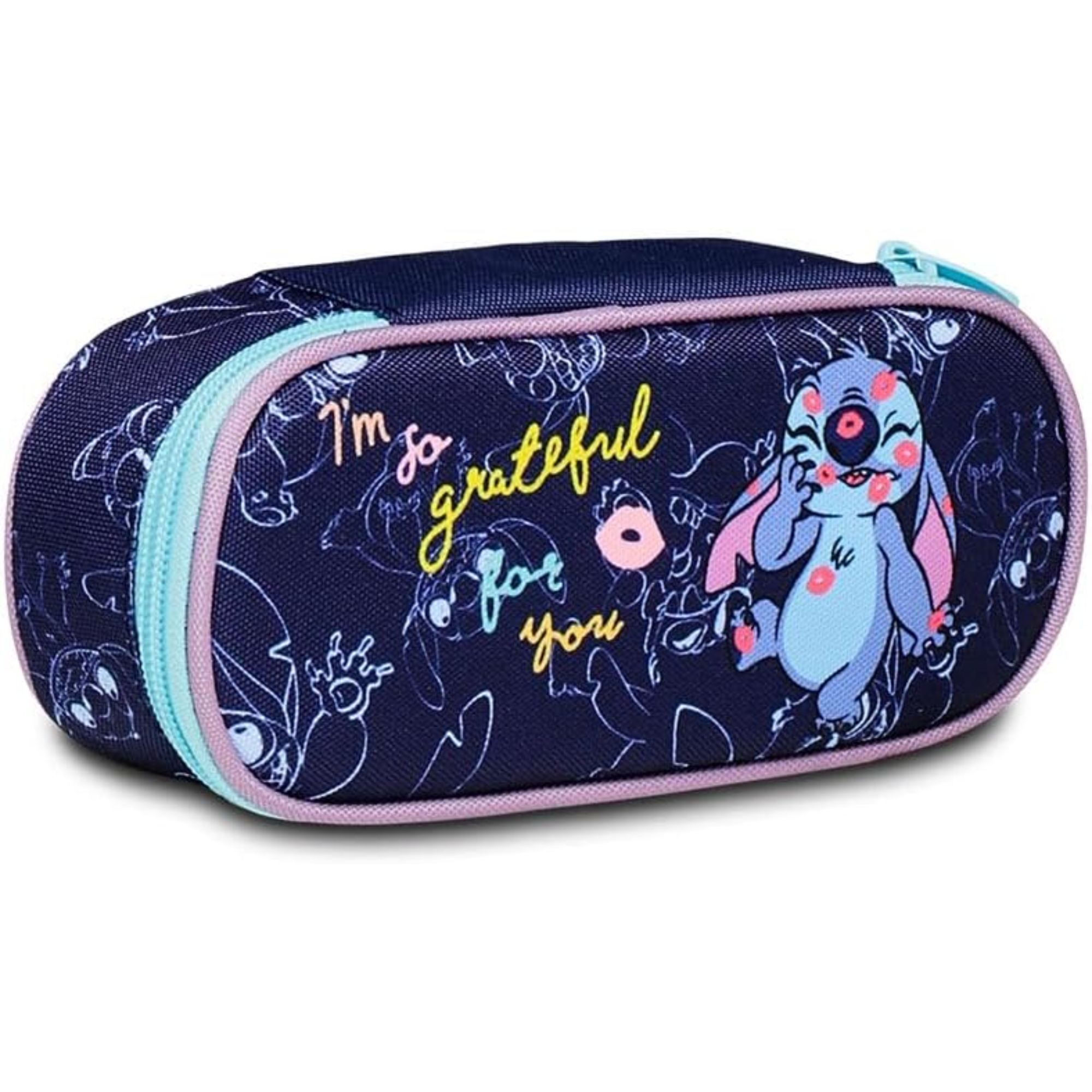 Seven BUSTINA ROUND PLUS LILO & STITCH astuccio vuoto