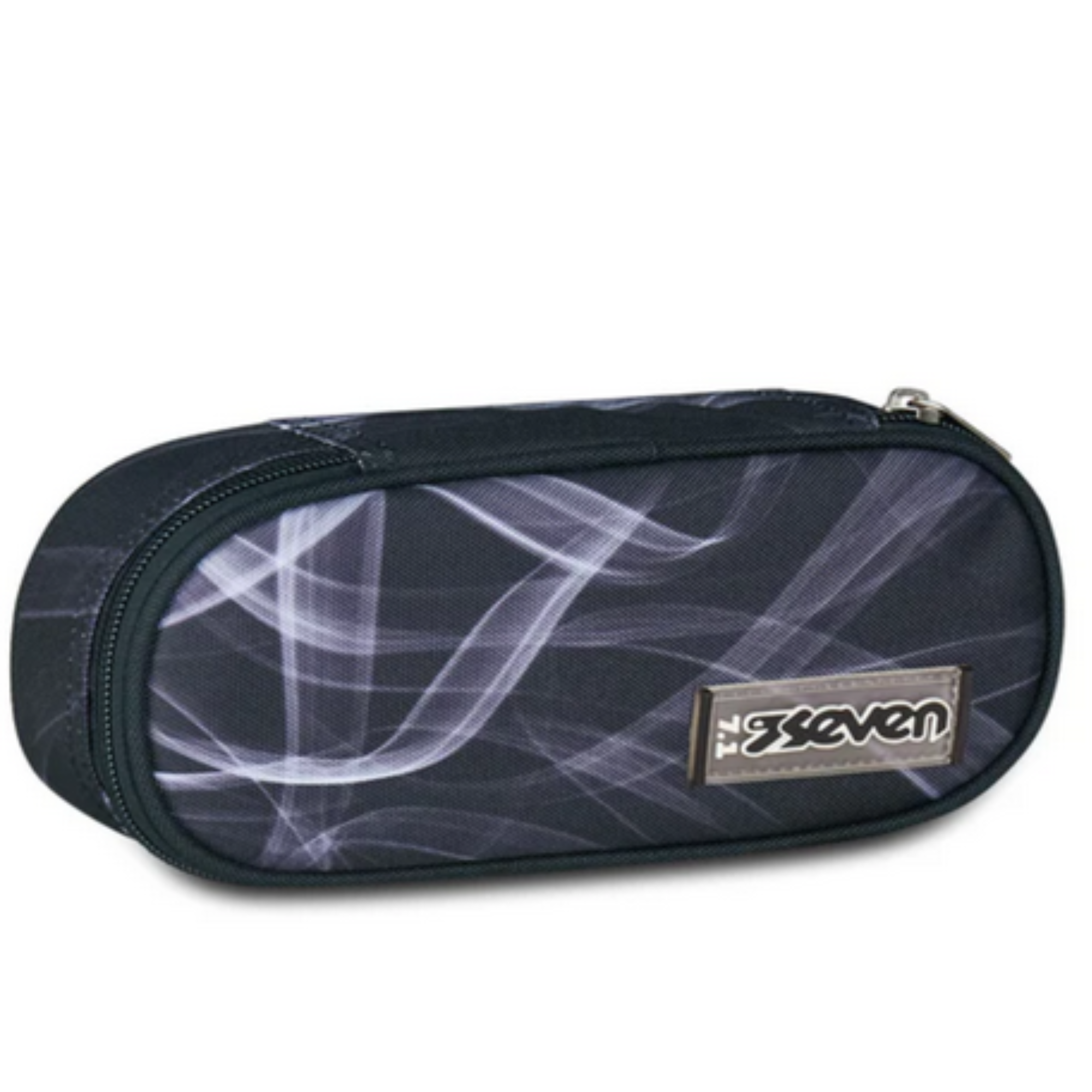 Portapenne Round SEVEN Freethink Blue Jet Black - Astuccio Vuoto