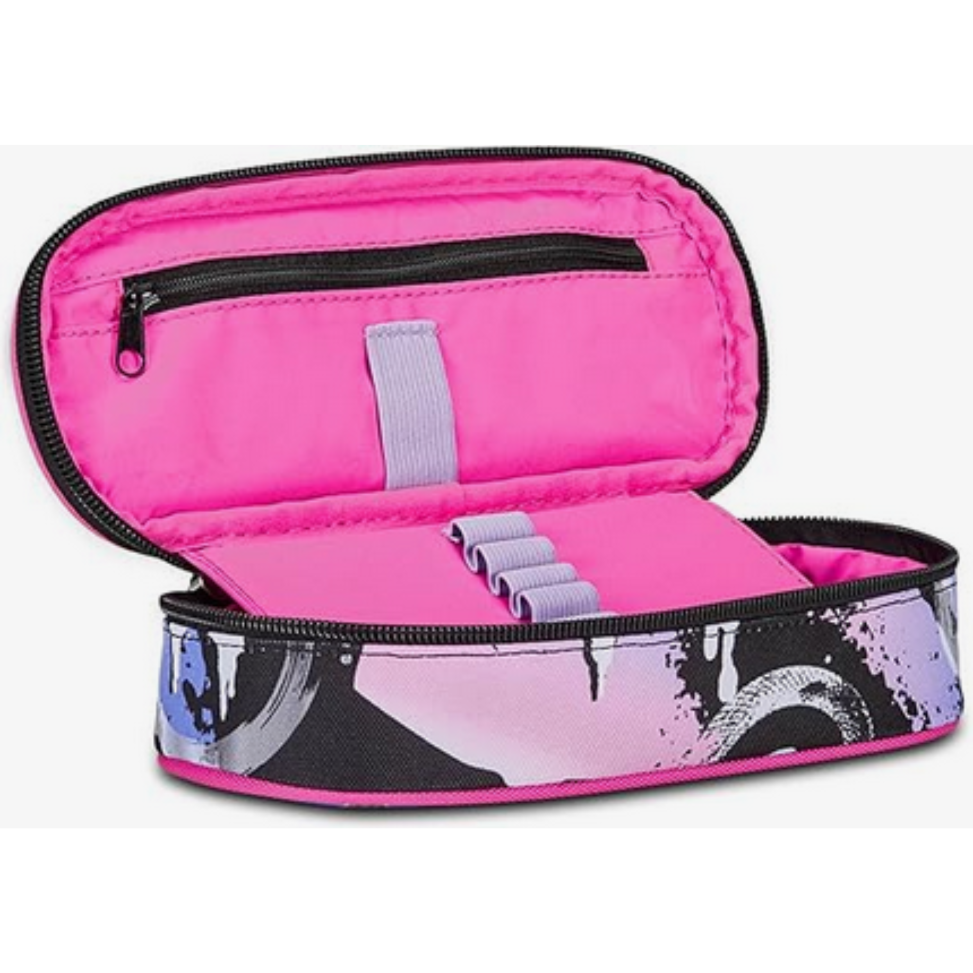 Astuccio Vuoto Seven Round Plus Mark On Girl - Portapenne Scuola