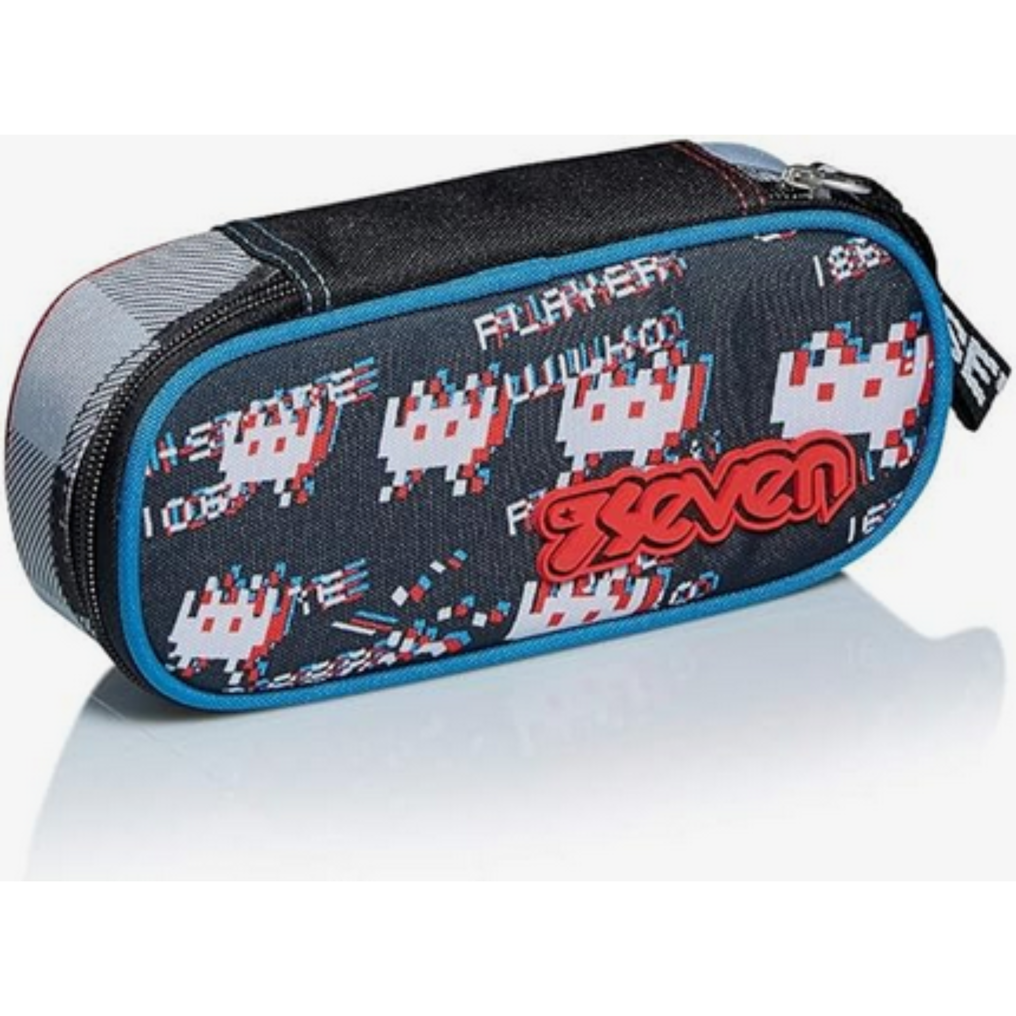 Astuccio Vuoto Seven Round Plus - Portapenne Scuola