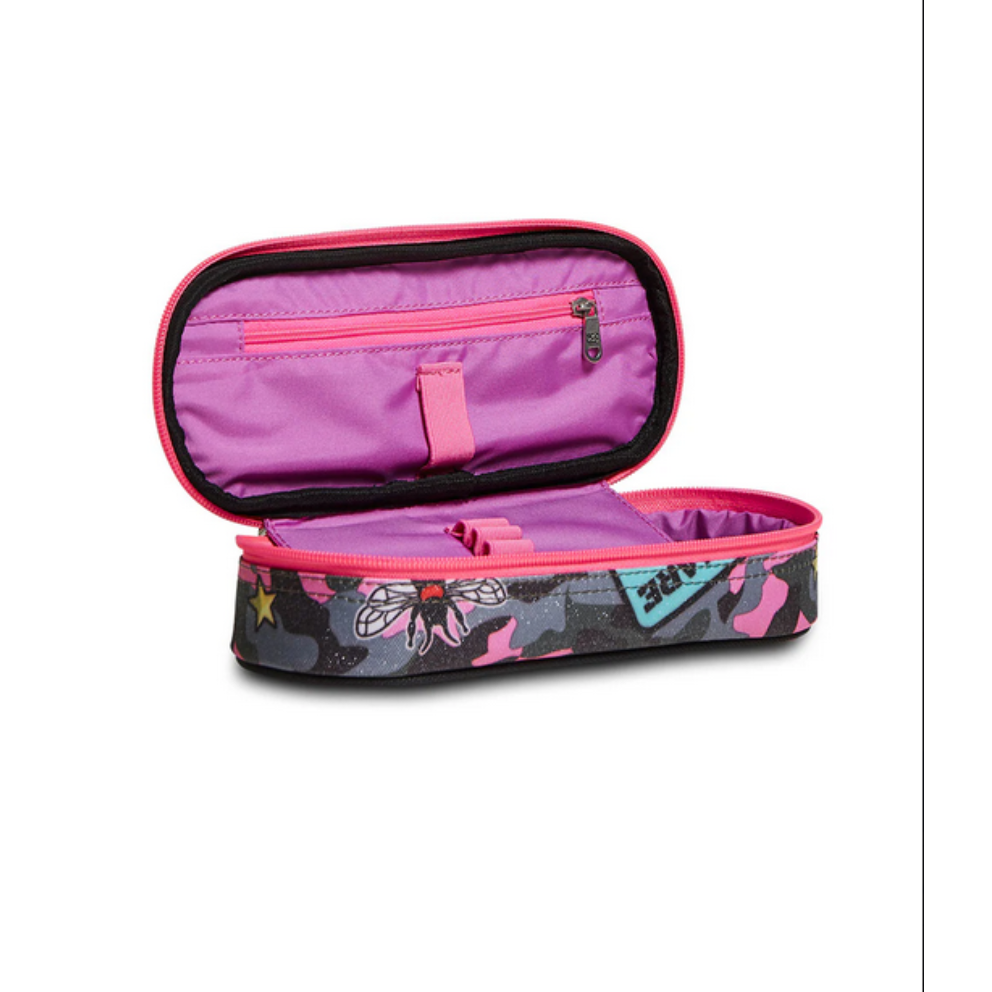Astuccio Vuoto Seven Round Plus Camoulove Girl - Portapenne Scuola
