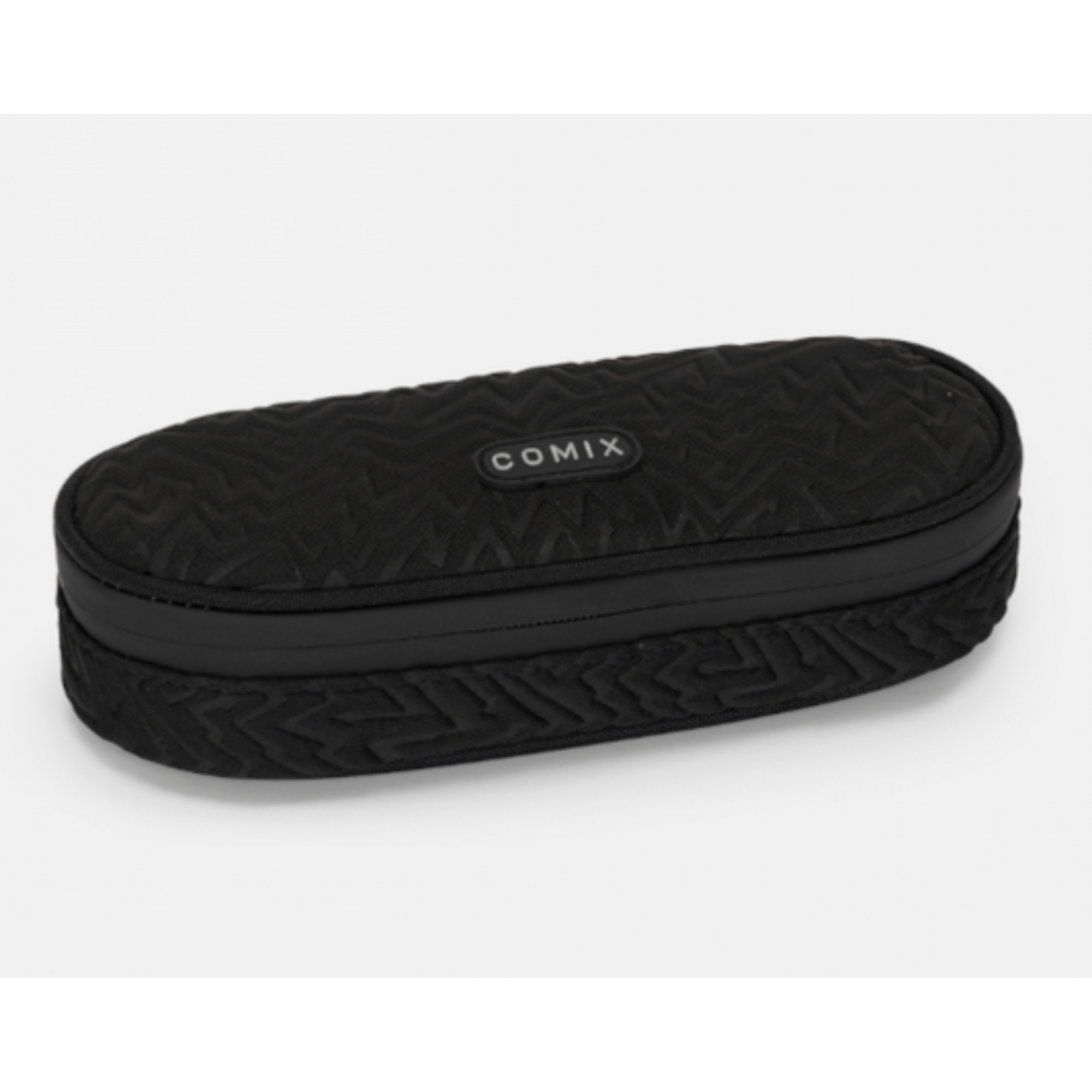 Astuccio Ovale Organizzato Comix Graphic Black - Astuccio Vuoto