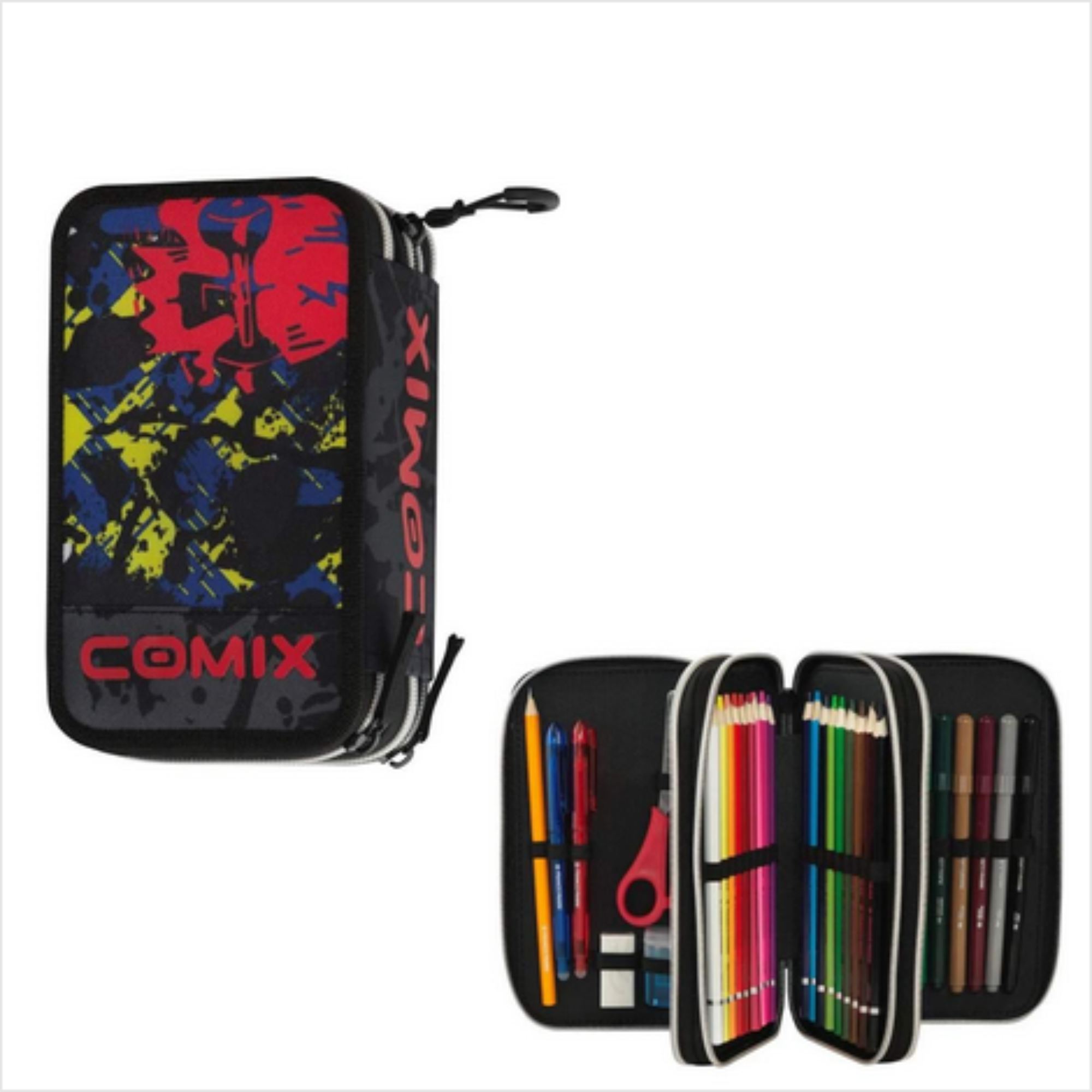 Astuccio Completo 3 Zip Comix