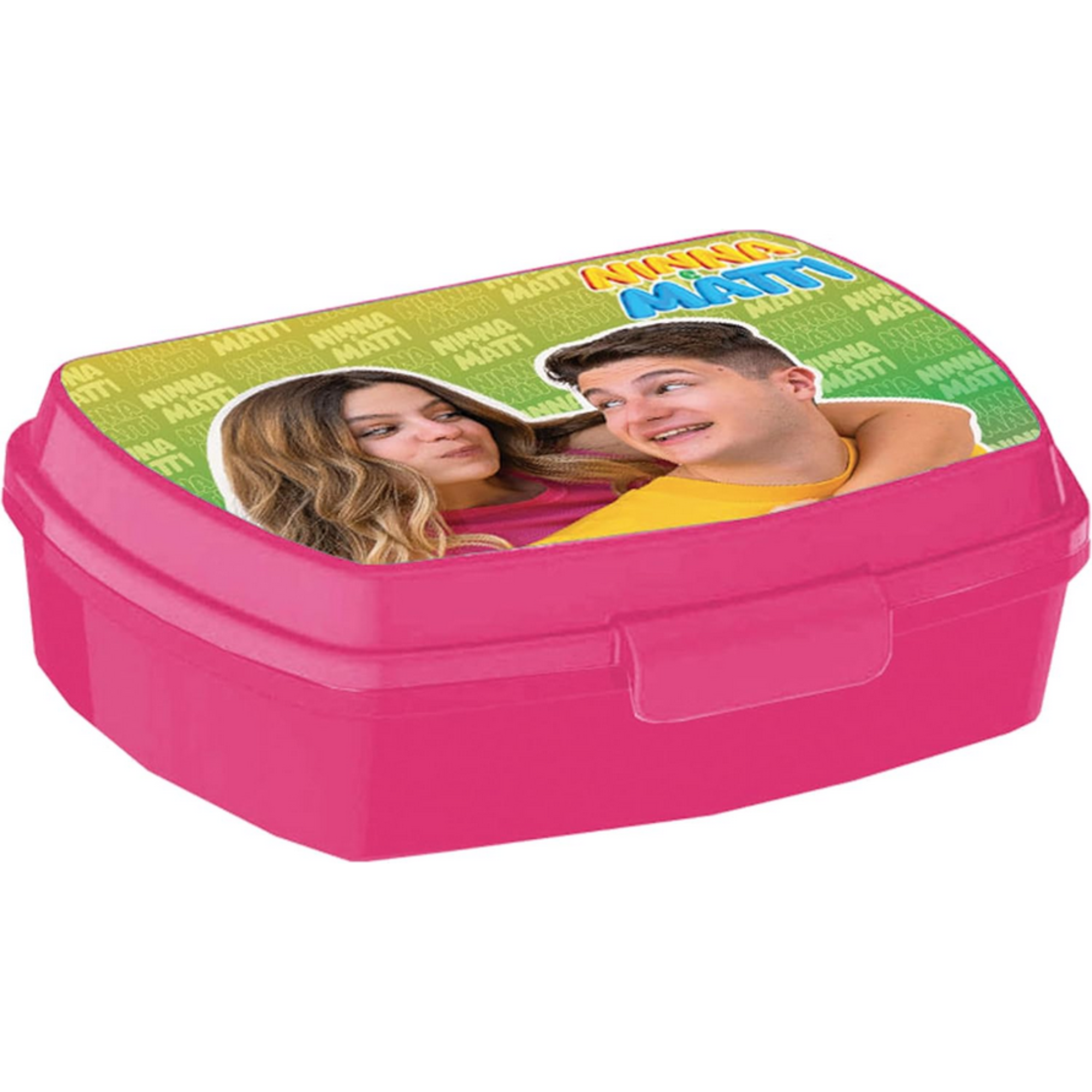Portamerenda Ninna e Matti Lunch Box - 17x12x6,5 cm