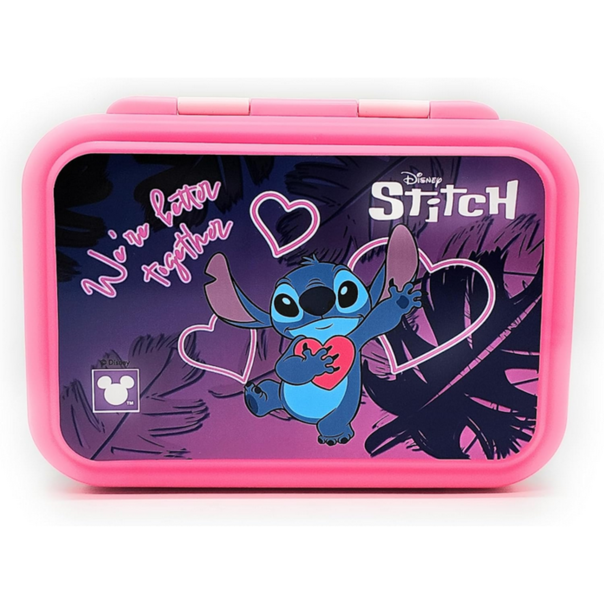 Portamerenda Stitch Seven con Base in Acciaio