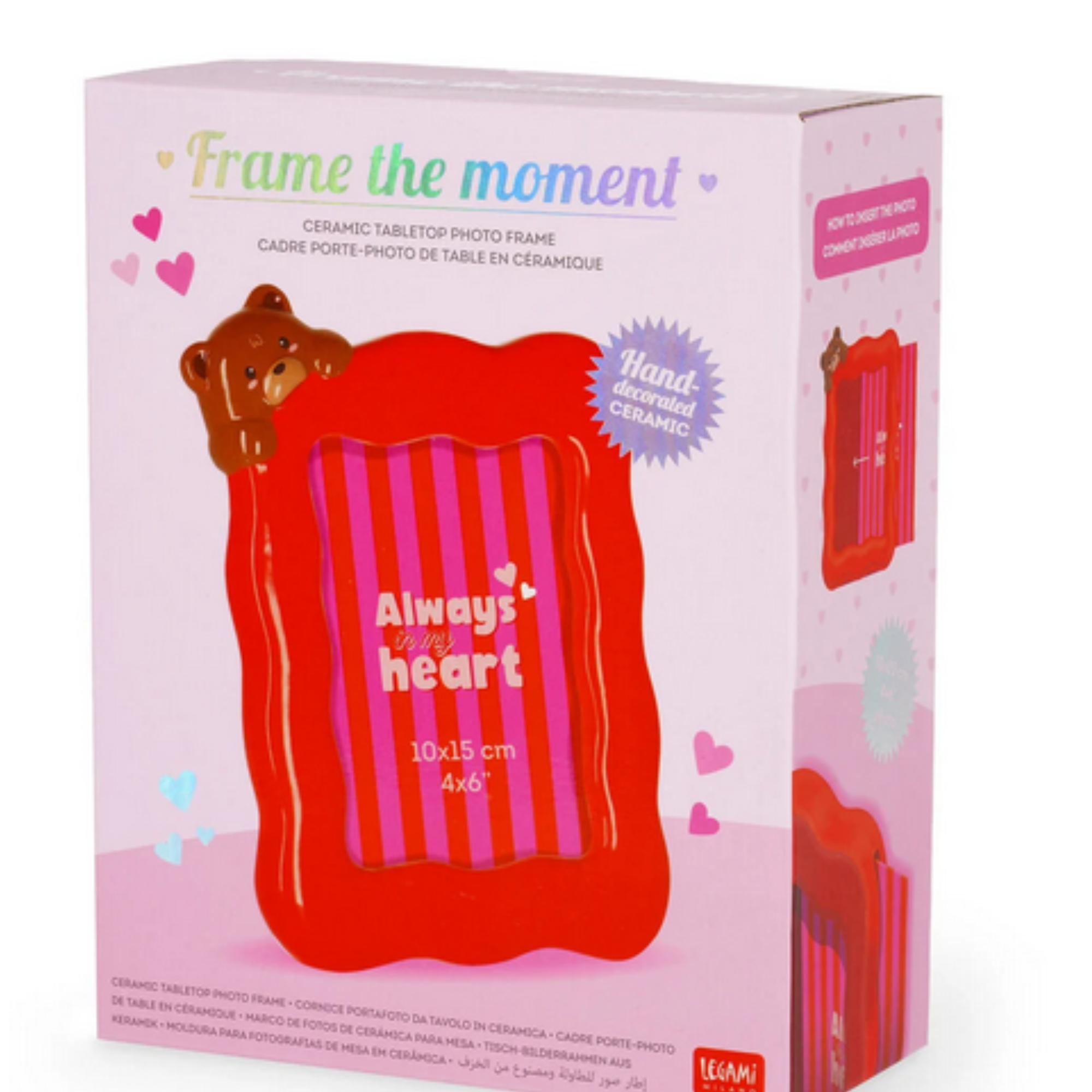 Cornice Portafoto da Tavolo Legami - Frame the Moment - Idea Regalo San Valentino
