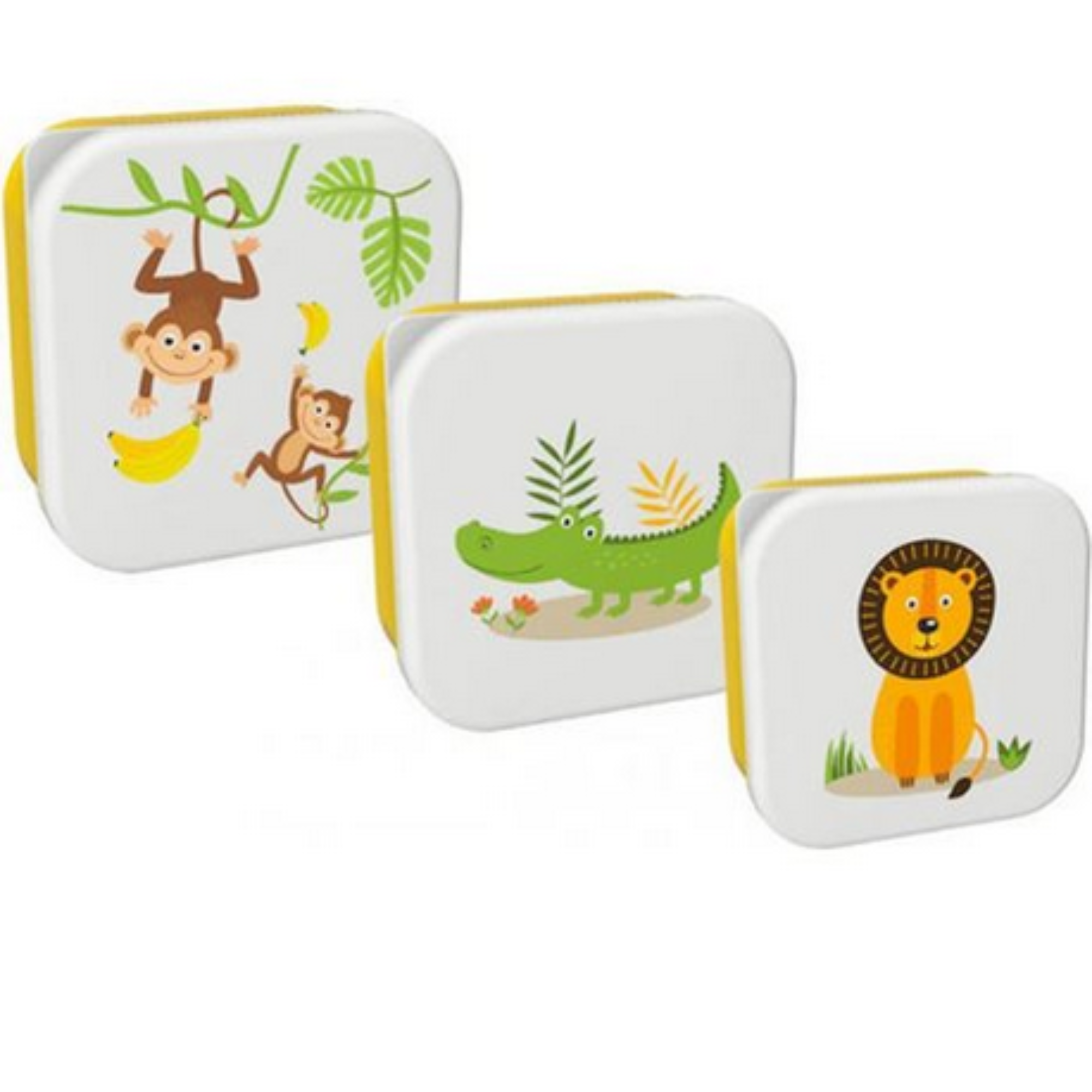 Lunch Box Set 3 Pezzi I-Total - Portamerende con Divisori per Bambini