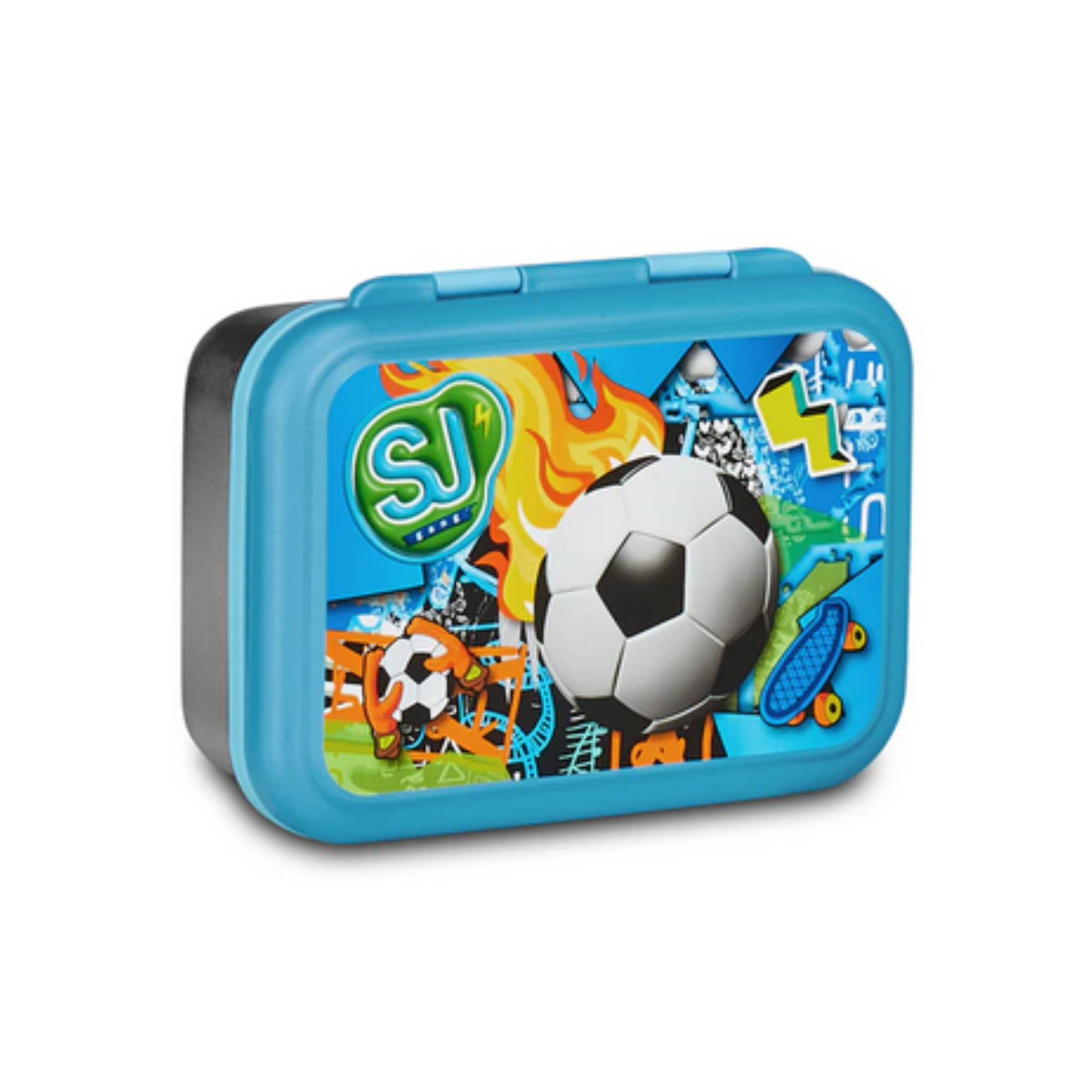 Portamerenda Seven SJ Football con Fondo in Acciaio - 850ml