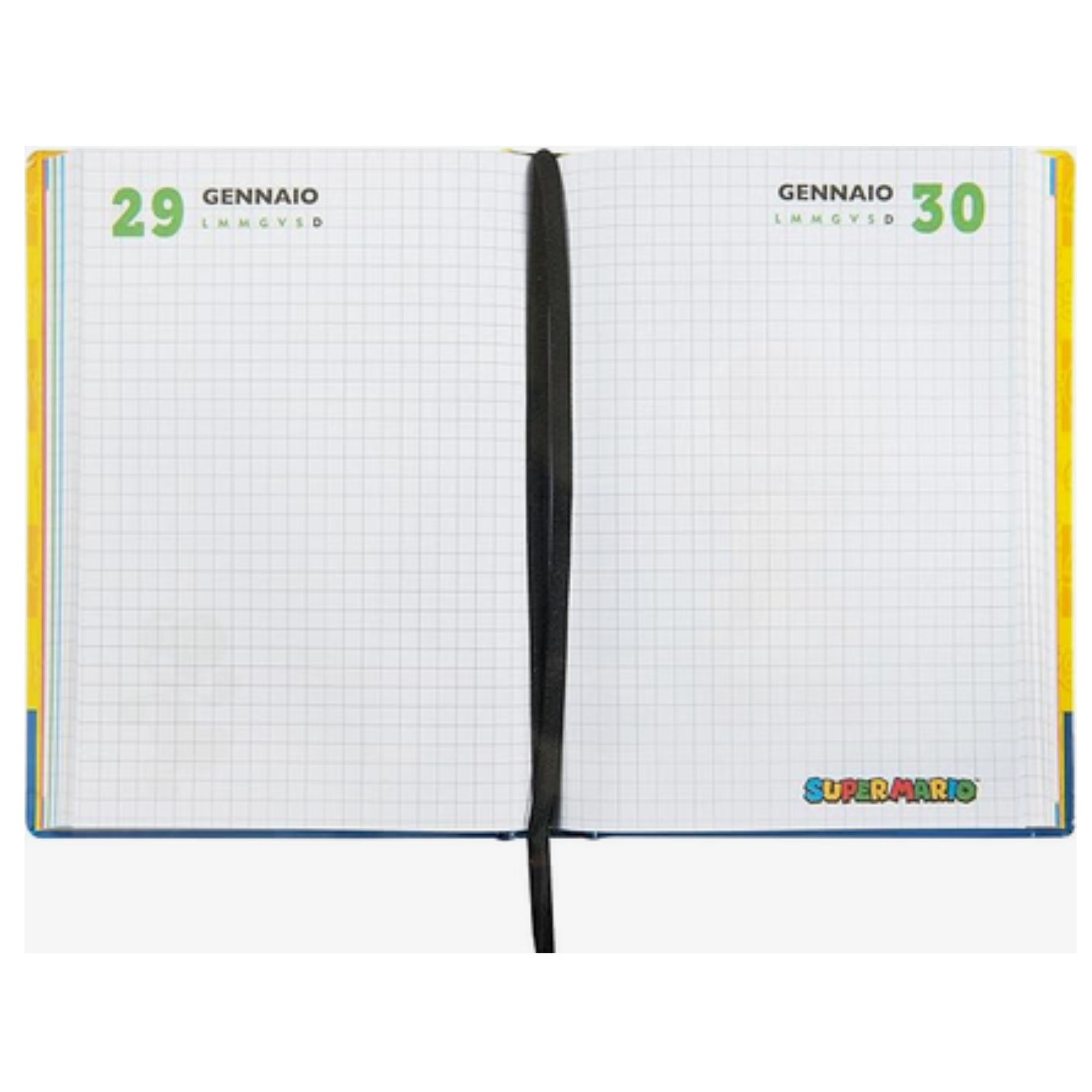 Diario Super Mario 12 Mesi - Diario Scuola Ufficiale Nintendo Elementare