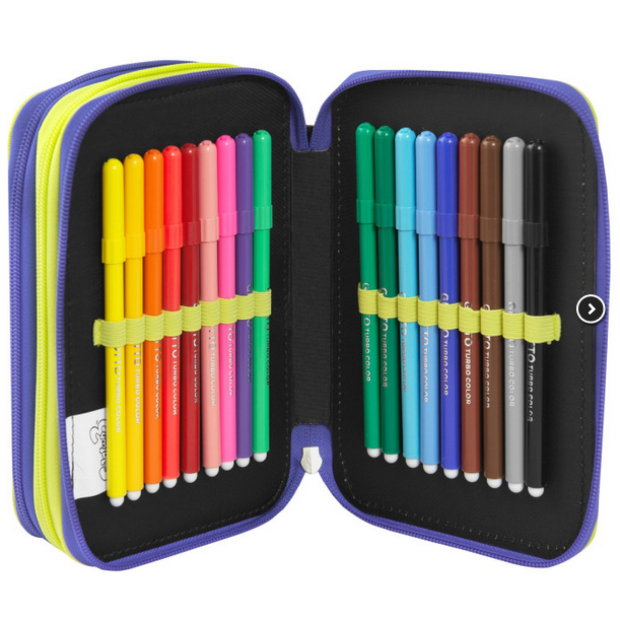ASTUCCIO 3 ZIP CON CORREDO SPLATOON