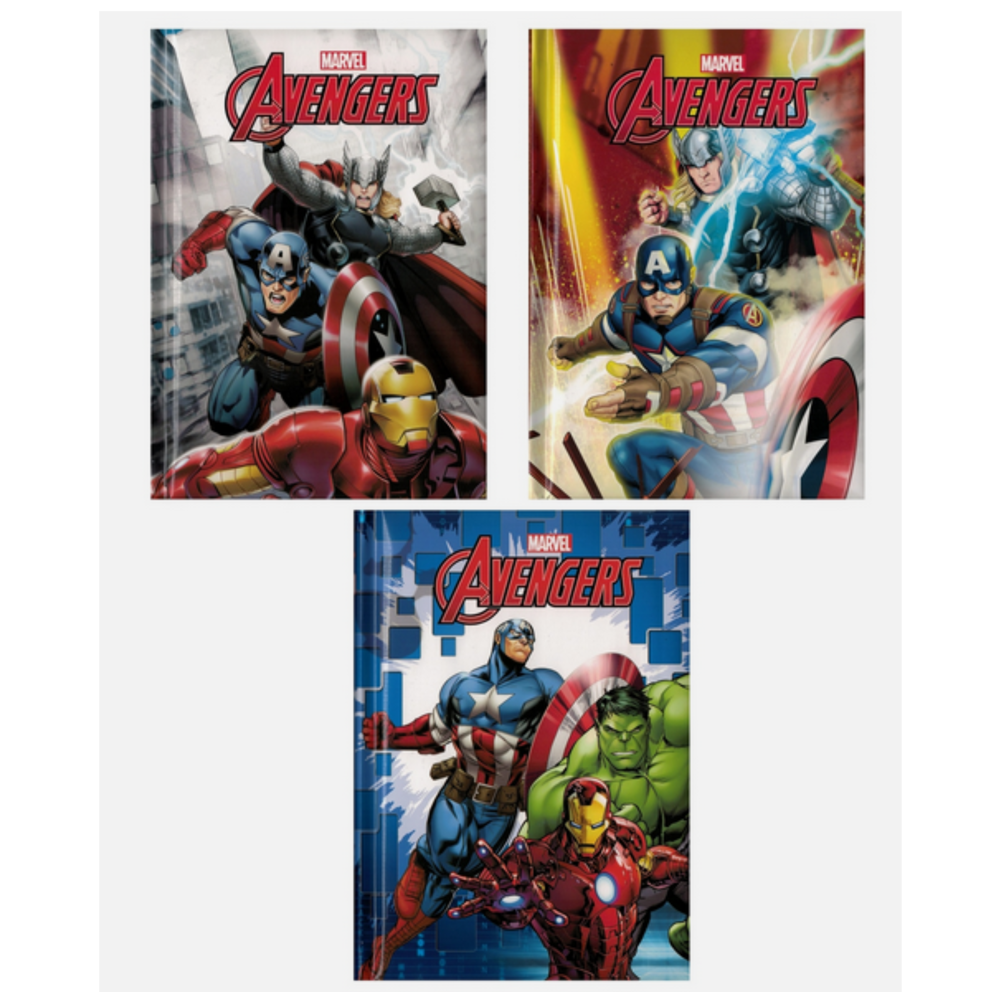 Diario Seven Avengers Non Datato - Diario Scuola Marvel Supereroi