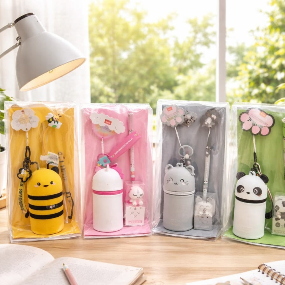 Bag Regalo Kawaii Legami - 4 Temi Disponibili - 3 Articoli Coordinati