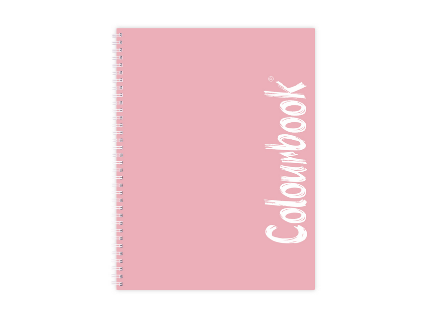 Quaderno Spirale A4 Colourbook Pastel con Fori - 6 Colori | Medie e Superiori