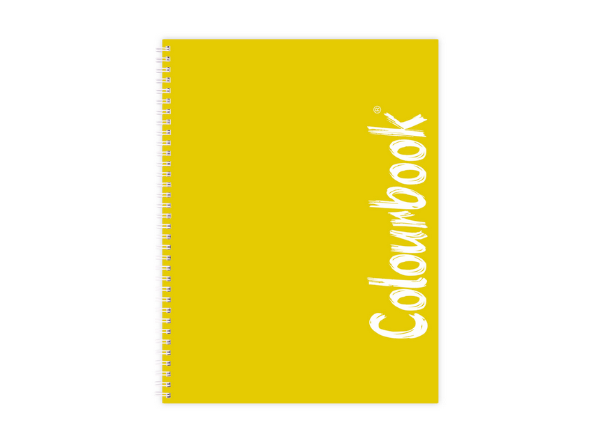 Quaderno Spirale A4 Colourbook Pastel con Fori - 6 Colori | Medie e Superiori