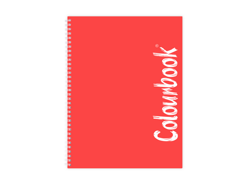 Quaderno Spirale A4 Colourbook Pastel con Fori - 6 Colori | Medie e Superiori
