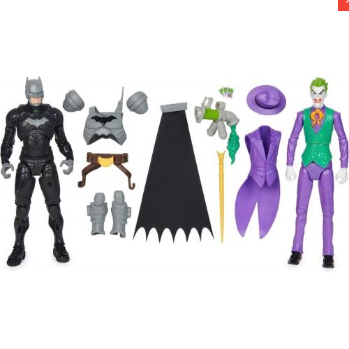 Spin Master DC Comics, Action Figure Batman Adventures, Batman vs Joker 30 cm