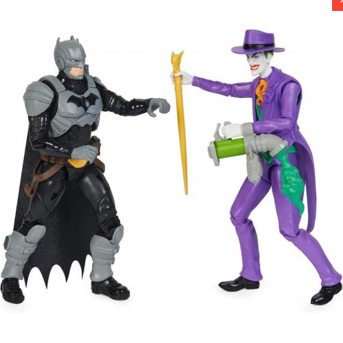 Spin Master DC Comics, Action Figure Batman Adventures, Batman vs Joker 30 cm