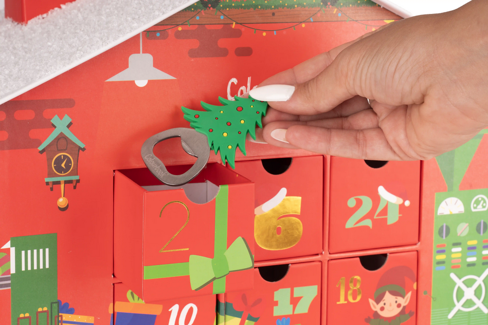 Calendario dell'avvento colourbook Fabbrica degli Elfi