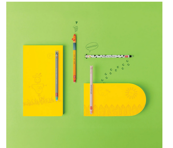 Set di 4 Penne Gel Cancellabili - Erasable Pen Legami