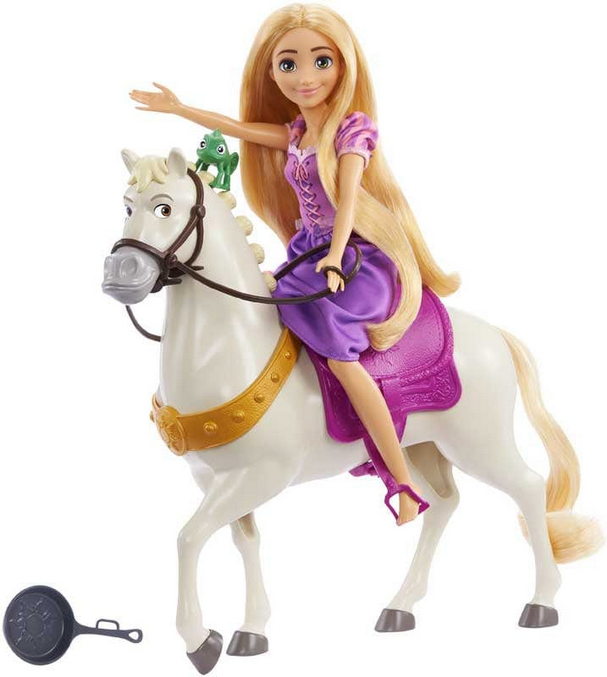 Rapunzel Disney con Maximus