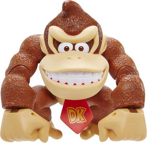 Nintendo Super Mario – Action figure di Donkey Kong alta 15 cm