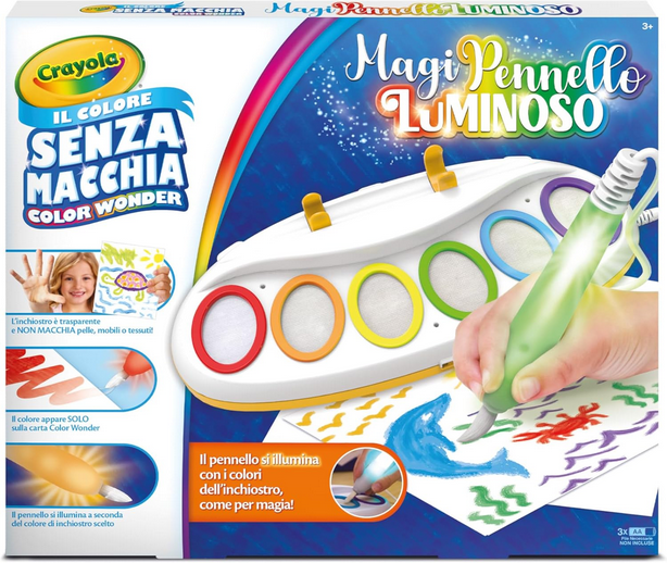Color Wonder Magipennello Luminoso - Magic Light Brush Crayola