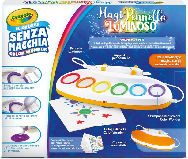Color Wonder Magipennello Luminoso - Magic Light Brush Crayola