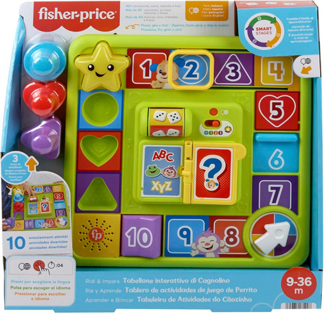 Pannello multifunzione Fisher Price 9-36 mesi