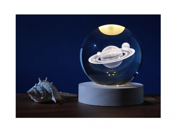 Lampada a Sfera LED in Cristallo I Total - Luce Decorativa Atmosfera