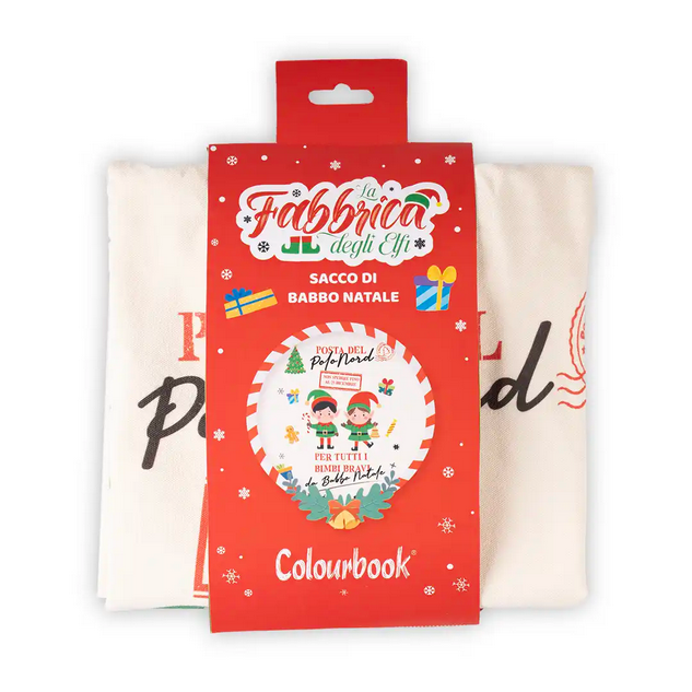 Sacco regali di Babbo Natale colourbook