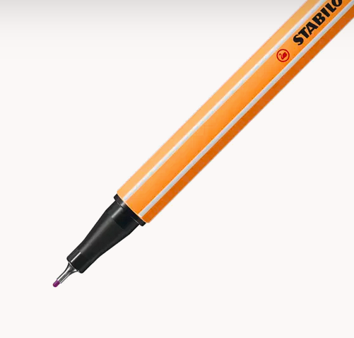 FINELINER POINT 88 ROTOLO 25 COLORI ARTY LINE STABILO