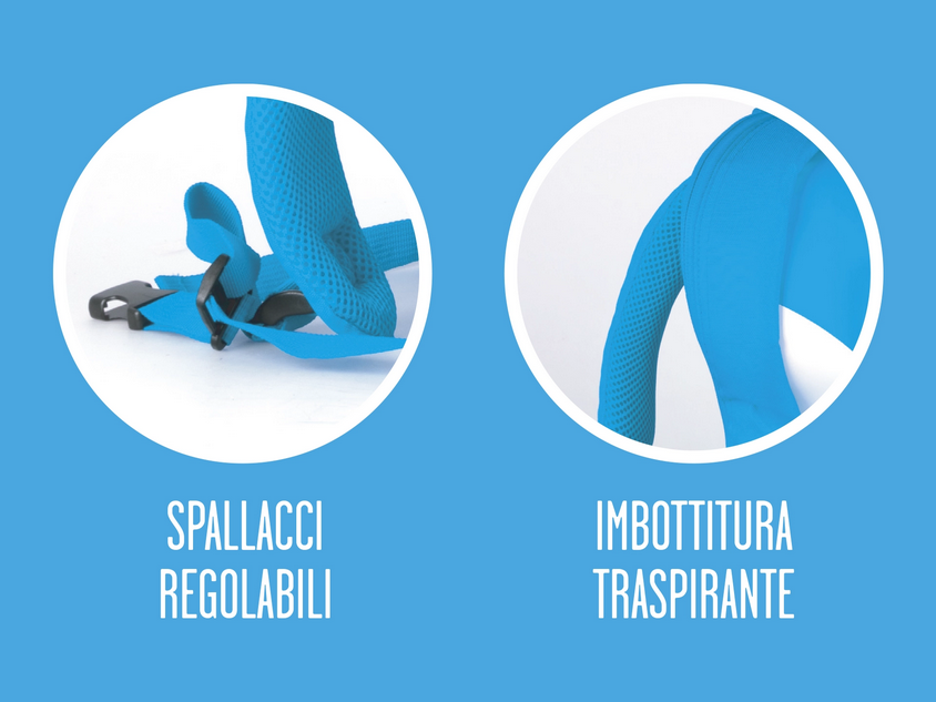 Zaino Rigido 3D SSC Napoli - Forma Maglia Ufficiale | Bambini Tifosi Azzurri