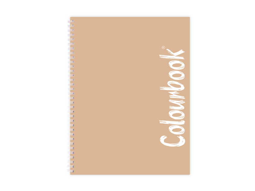 Quaderno Spirale A4 Colourbook Pastel con Fori - 6 Colori | Medie e Superiori