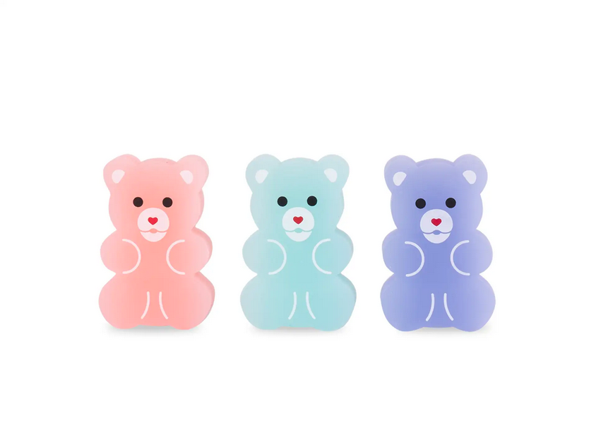 Set 3 gomme da cancellare Coccolotti Classic - love & tell