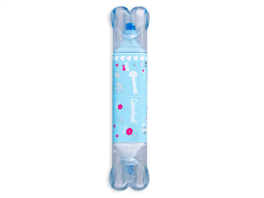 Set 3 Evidenziatori con Timbro Coccolotti – Evidenziatore Glitter 2 in 1