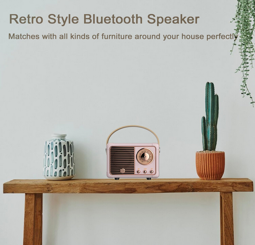Radio Bluetooth Retrò Vintage - 5 Colori Disponibili