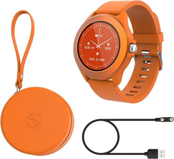 Smartwatch FOREVER Colorum CW-300 Impermeabile IP68 - Fitness Tracker Donna Uomo