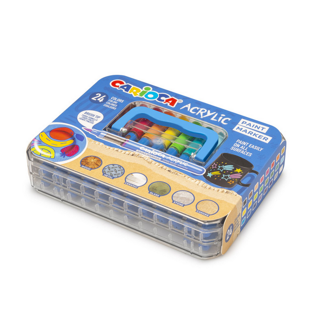 Marcatori Acrilici Paint Marker punta brush