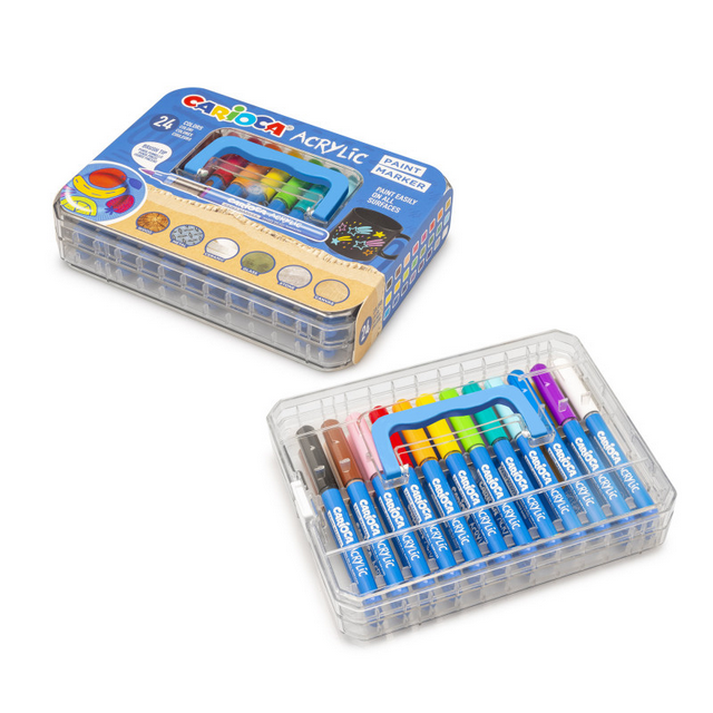 Marcatori Acrilici Paint Marker punta brush