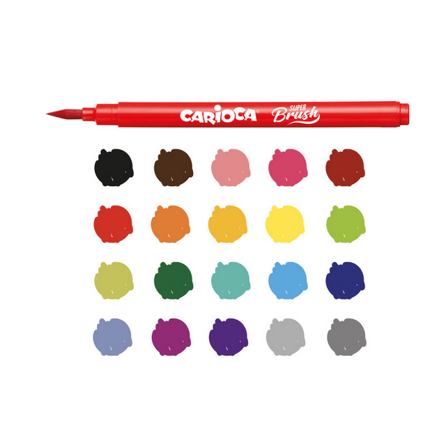 Pennarelli Super Brush carioca